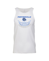 Portageville HS Boys Basketball Outline - Tank Top
