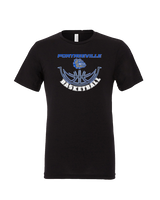 Portageville HS Boys Basketball Outline - Tri-Blend Shirt
