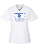 Portageville HS Boys Basketball Outline - Womens Performance Shirt