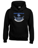 Portageville HS Boys Basketball Outline - Youth Hoodie