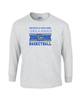 Portageville HS Boys Basketball Stamp - Cotton Longsleeve