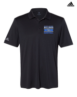 Portageville HS Boys Basketball Stamp - Mens Adidas Polo