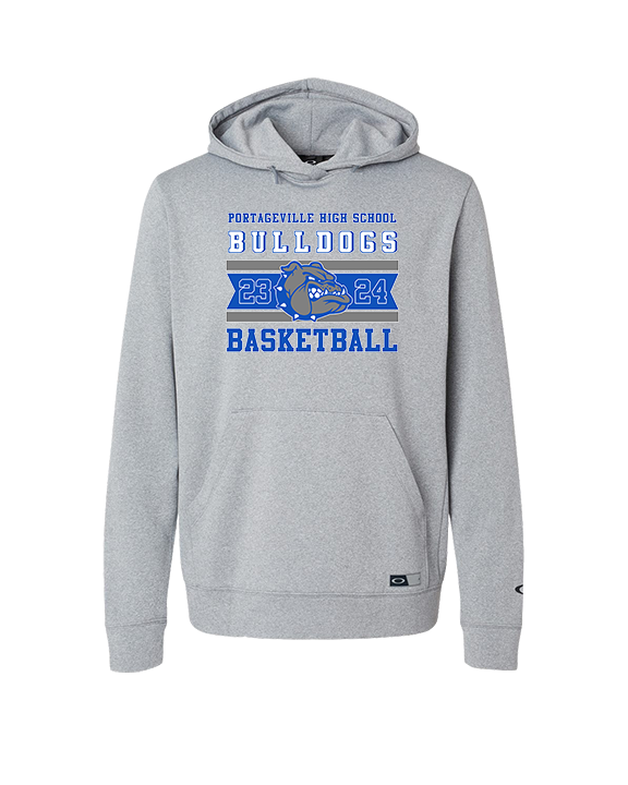 Portageville HS Boys Basketball Stamp - Oakley Performance Hoodie