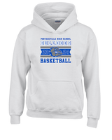 Portageville HS Boys Basketball Stamp - Youth Hoodie