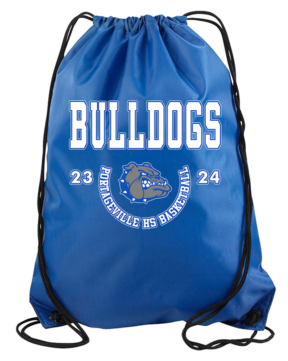 Portageville HS Boys Basketball Swoop - Drawstring Bag