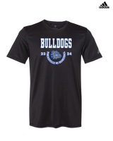 Portageville HS Boys Basketball Swoop - Mens Adidas Performance Shirt