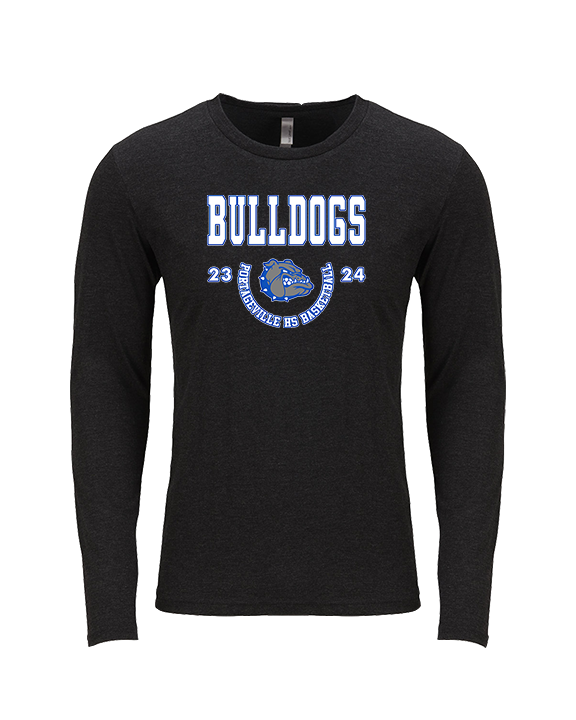 Portageville HS Boys Basketball Swoop - Tri-Blend Long Sleeve