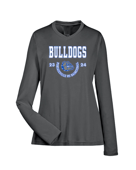 Portageville HS Boys Basketball Swoop - Womens Performance Longsleeve