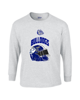 Portageville HS Football Full Helmet - Cotton Longsleeve
