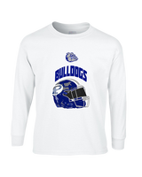 Portageville HS Football Full Helmet - Cotton Longsleeve