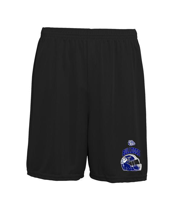 Portageville HS Football Full Helmet - Mens 7inch Training Shorts