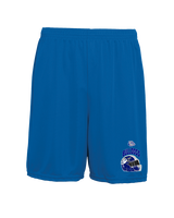 Portageville HS Football Full Helmet - Mens 7inch Training Shorts