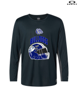 Portageville HS Football Full Helmet - Mens Oakley Longsleeve