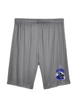 Portageville HS Football Full Helmet - Mens Training Shorts with Pockets