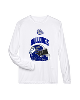 Portageville HS Football Full Helmet - Performance Longsleeve