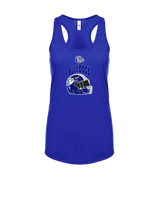 Portageville HS Football Full Helmet - Womens Tank Top