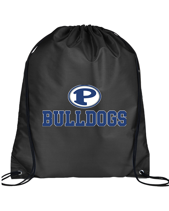 Portageville HS Football Full Logo - Drawstring Bag