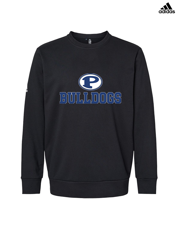 Portageville HS Football Full Logo - Mens Adidas Crewneck