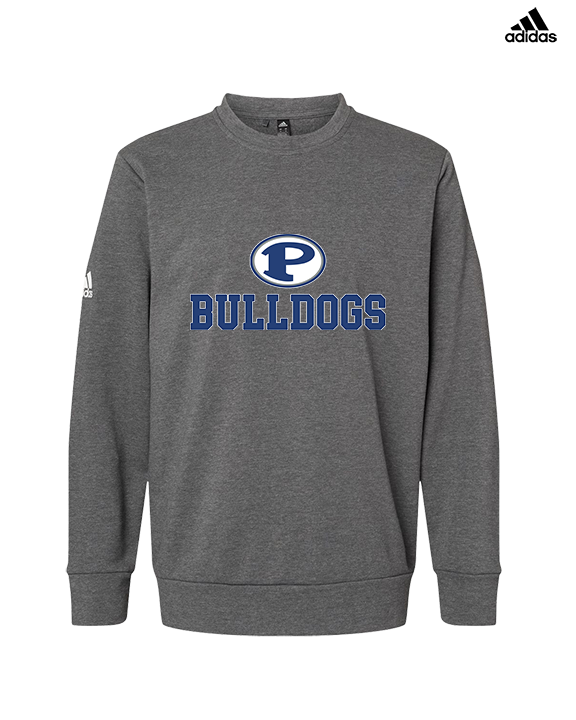 Portageville HS Football Full Logo - Mens Adidas Crewneck