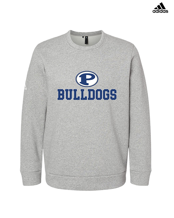 Portageville HS Football Full Logo - Mens Adidas Crewneck