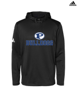 Portageville HS Football Full Logo - Mens Adidas Hoodie