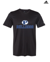 Portageville HS Football Full Logo - Mens Adidas Performance Shirt