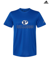 Portageville HS Football Full Logo - Mens Adidas Performance Shirt