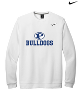 Portageville HS Football Full Logo - Mens Nike Crewneck
