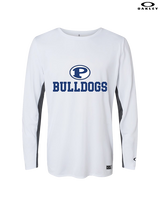 Portageville HS Football Full Logo - Mens Oakley Longsleeve