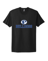 Portageville HS Football Full Logo - Mens Select Cotton T-Shirt