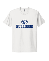 Portageville HS Football Full Logo - Mens Select Cotton T-Shirt