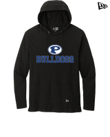 Portageville HS Football Full Logo - New Era Tri-Blend Hoodie