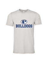 Portageville HS Football Full Logo - Tri-Blend Shirt