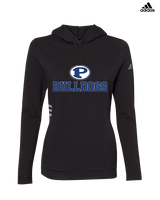 Portageville HS Football Full Logo - Womens Adidas Hoodie