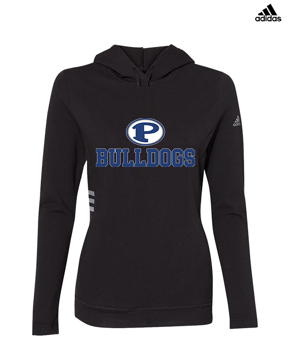 Portageville HS Football Full Logo - Womens Adidas Hoodie