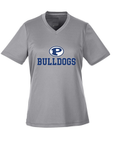 Portageville HS Football Full Logo - Womens Performance Shirt