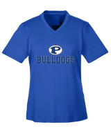 Portageville HS Football Full Logo - Womens Performance Shirt