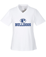 Portageville HS Football Full Logo - Womens Performance Shirt