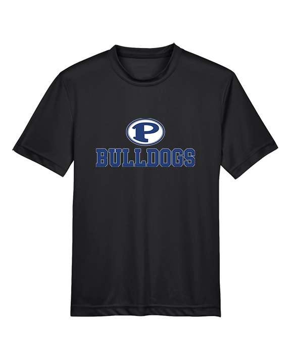 Portageville HS Football Full Logo - Youth Performance Shirt
