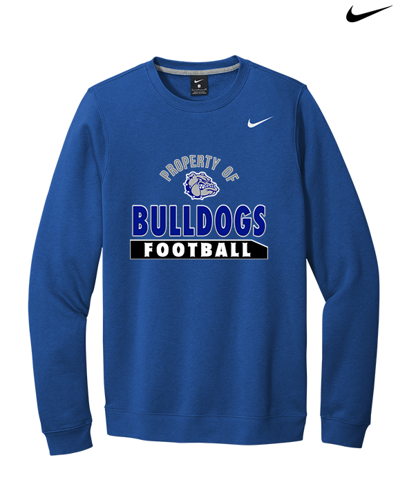 Portageville HS Football Property - Mens Nike Crewneck