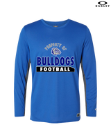Portageville HS Football Property - Mens Oakley Longsleeve