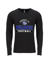 Portageville HS Football Property - Tri-Blend Long Sleeve