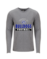 Portageville HS Football Property - Tri-Blend Long Sleeve
