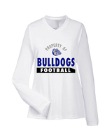 Portageville HS Football Property - Womens Performance Longsleeve