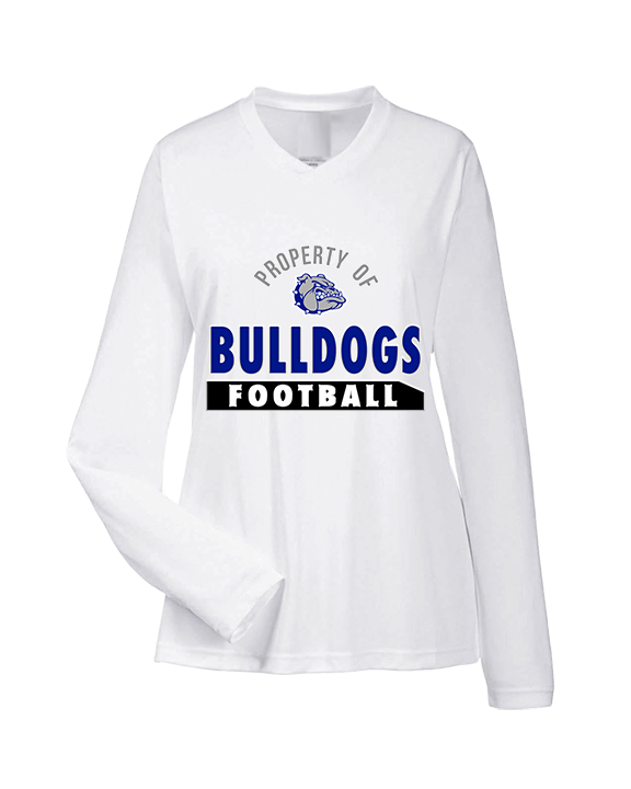 Portageville HS Football Property - Womens Performance Longsleeve