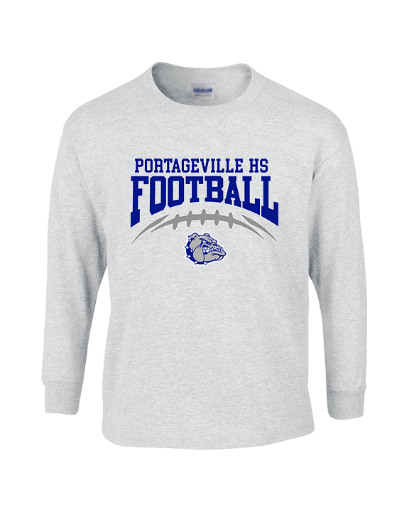 Portageville HS Football School Football - Cotton Longsleeve