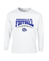 Portageville HS Football School Football - Cotton Longsleeve