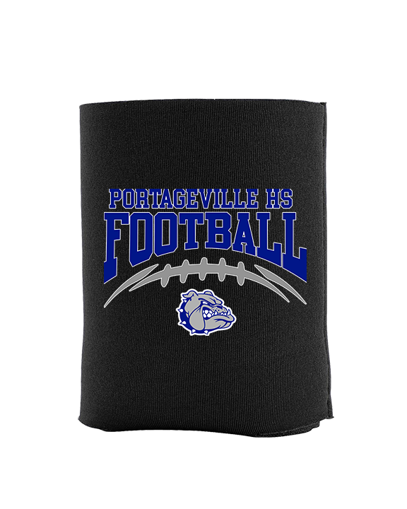 Portageville HS Football School Football - Koozie