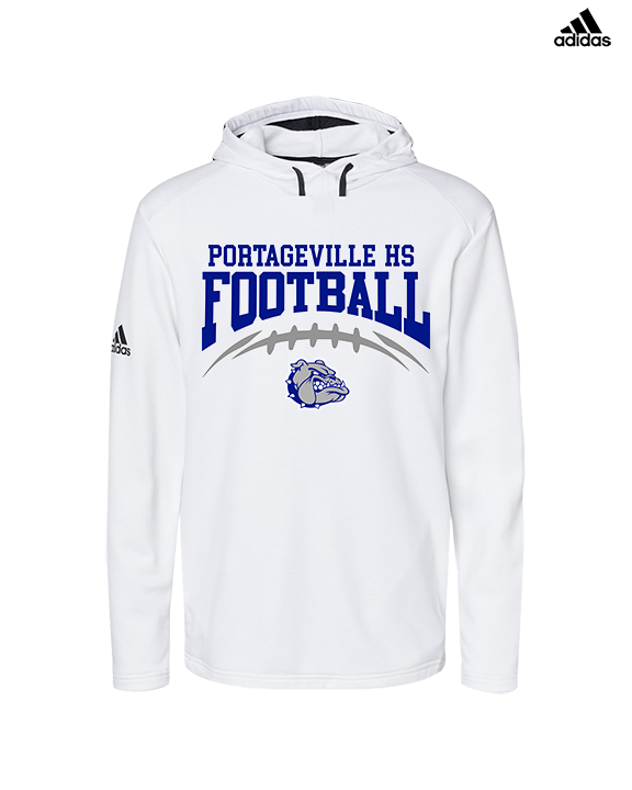 Portageville HS Football School Football - Mens Adidas Hoodie