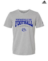 Portageville HS Football School Football - Mens Adidas Performance Shirt
